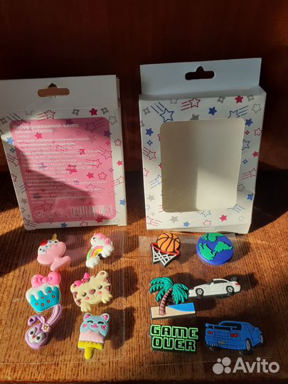 Набор украшений-клипс(6шт в 1 упаковке)