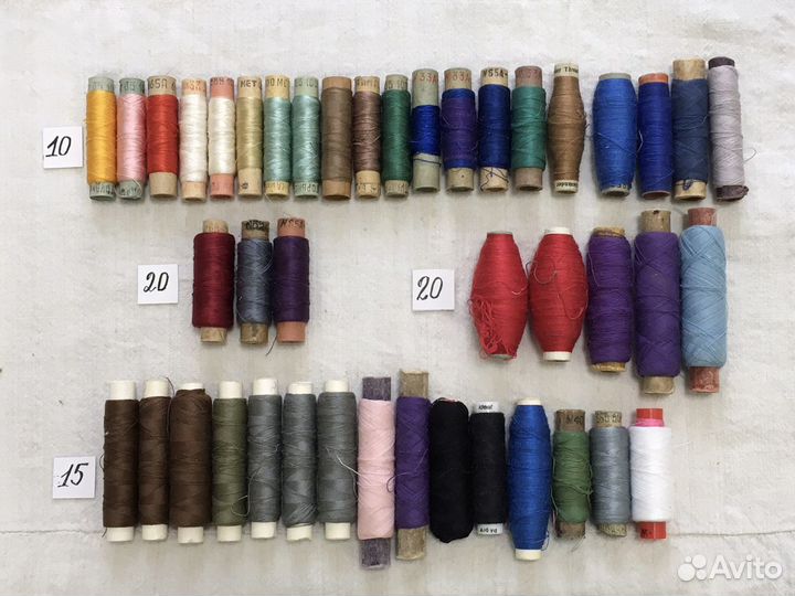 Нитки для шитья СССР
