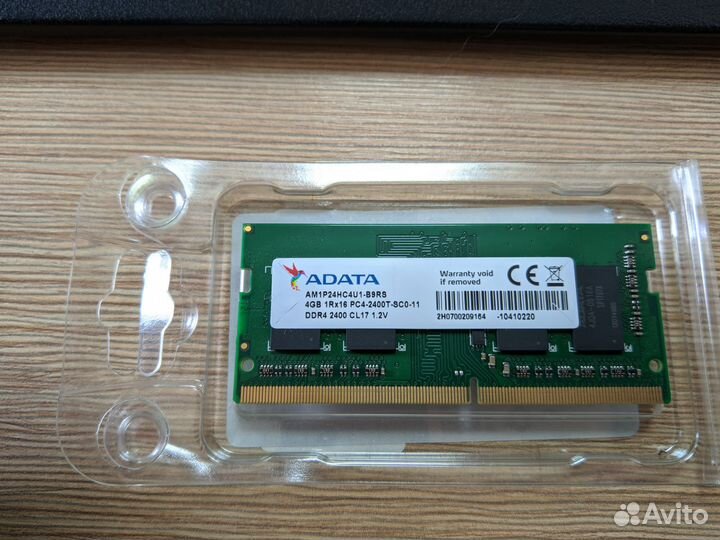 Оперативная память для ноутбука ddr4 4gb