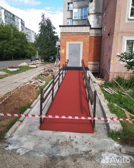 Резиновое покрытие из крошки