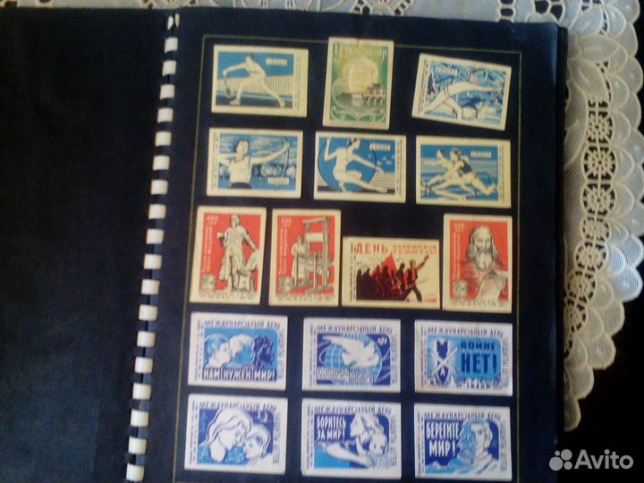 Этикетки от спичечных коробков