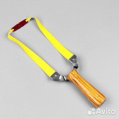 Мощная рогатка. Плоский жгут