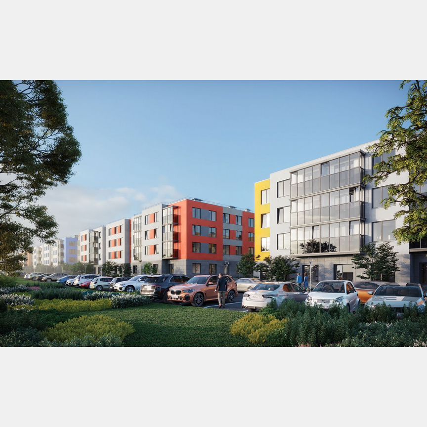 1-к. квартира, 51,6 м², 2/4 эт.