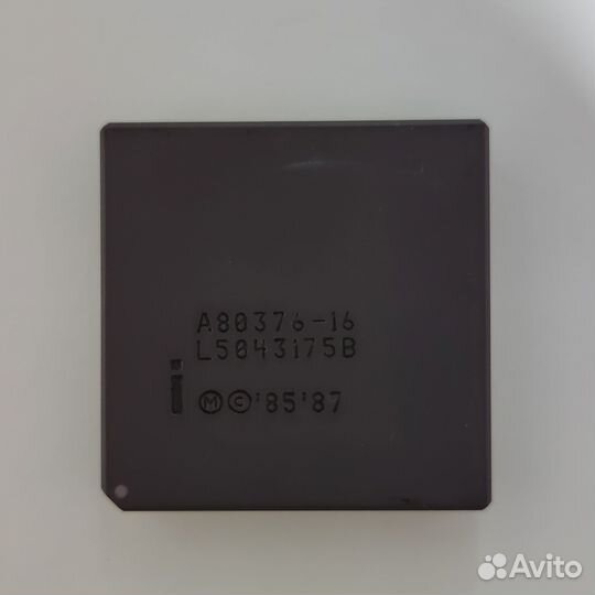 Ретро 80376 процессор