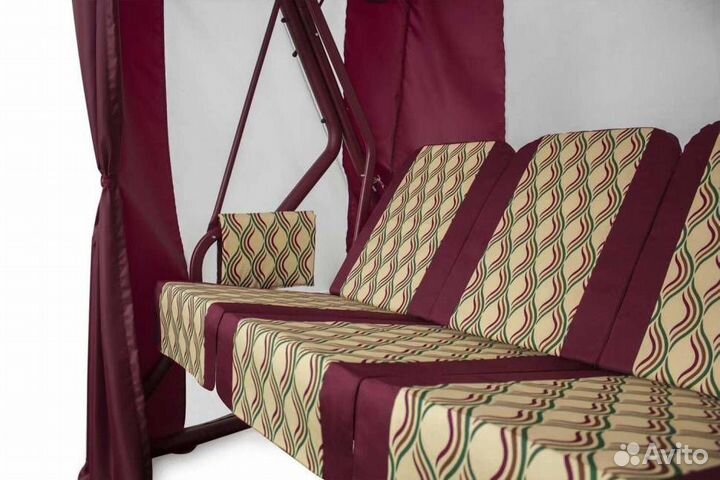 Качели четырехместные 