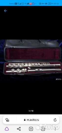 Флейта Ямаха 211S (немецкая система)