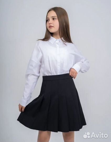 Рубашка школьная для девочки