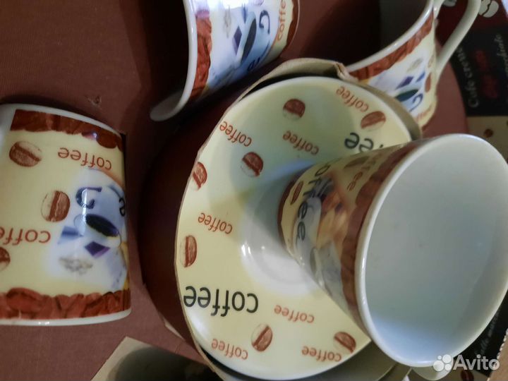 Кофейный сервиз СССР. Не пользовались