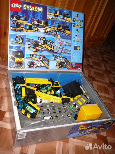 Lego System 4559 Поезд + Рельсы