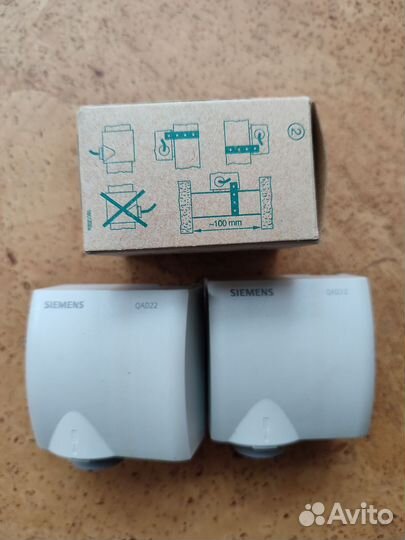 Siemens QAD22 накладной датчик температуры