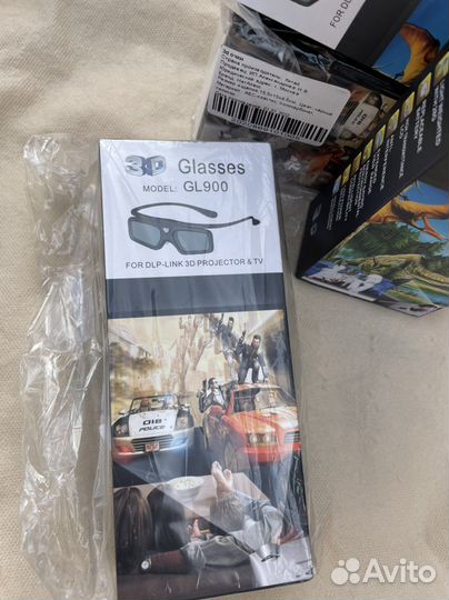 3D очки для телевизоров DLP link