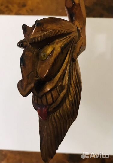 Трубка Чертик дерево ручная работа