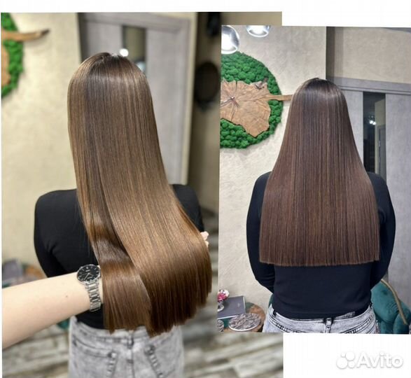 Кератиновое выпрямление волос, ботокс