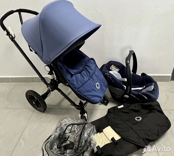 Коляска bugaboo cameleon 2 в 1 с автолюлькой