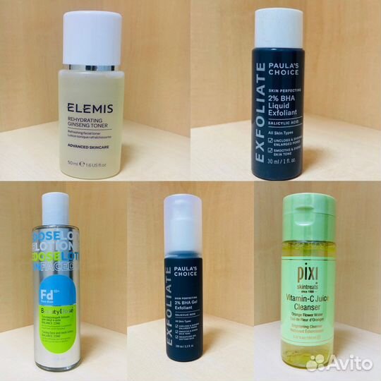 Тоники, лосьоны, мисты