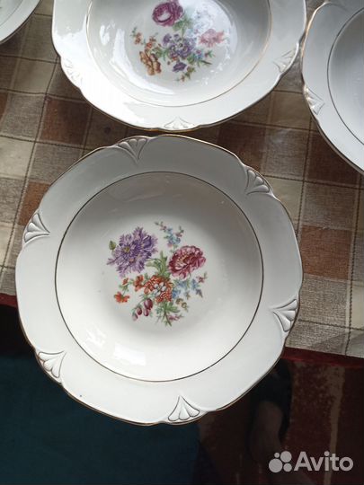 Тарелки суповые глубокие СССР п з