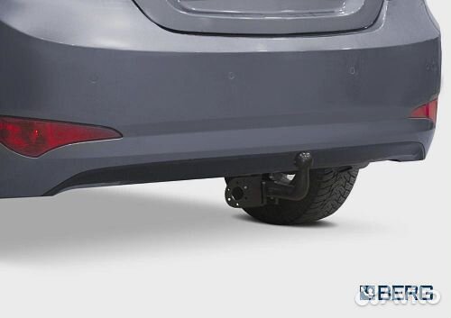 Фаркоп для Hyundai Solaris I / Kia Rio III