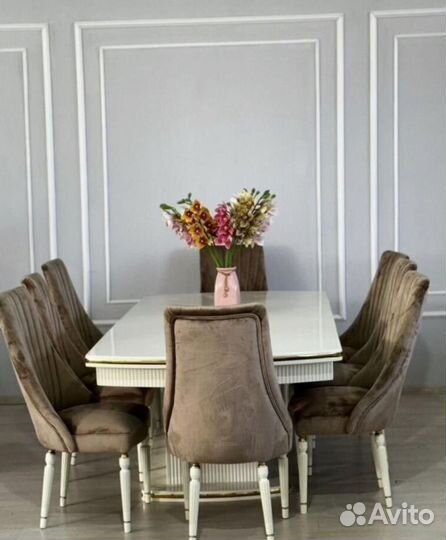 Стол, стулья набор. Доставка по всей России