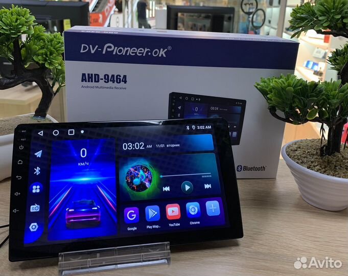 Автомагнитола Pioneer.OK AHD-9464(новая, гарантия)