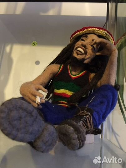 Кукла Боб Марли