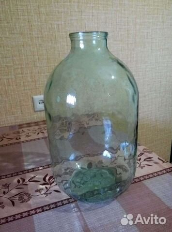 Стеклянные банки и бутыли 10 л 20 л СССР