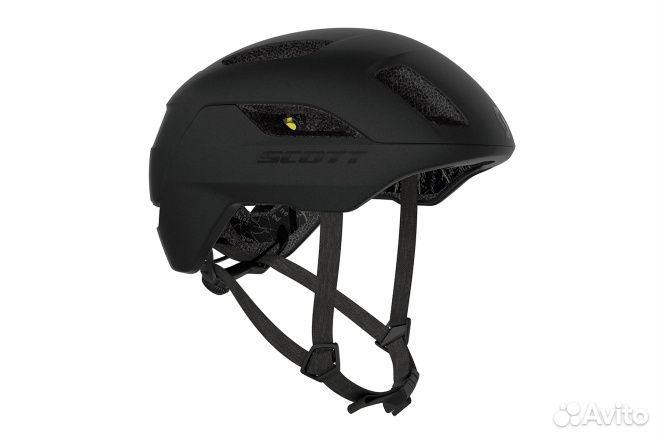 Велошлем Scott La Mokka Plus Sensor / Черный