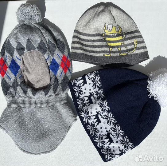 Шапки детские для мальчиков