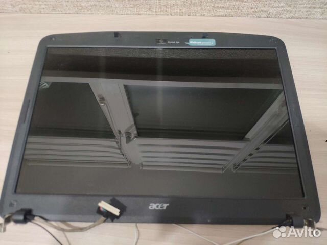 Матрица с крышкой и петлями от Acer 5520g