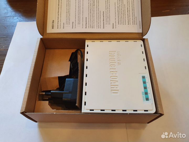 Маршрутизатор MikroTik hEX lite RB750R2