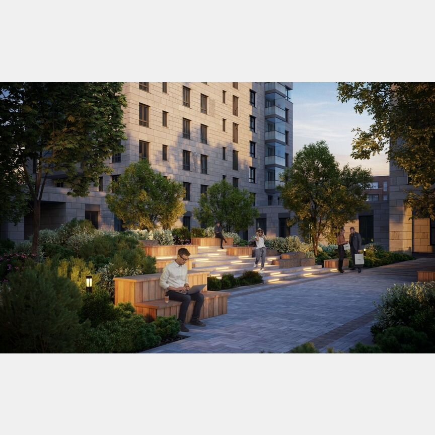 2-к. квартира, 73,7 м², 9/9 эт.