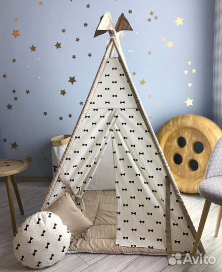 Вигвам детский игровой домик палатка шашаш балдахи