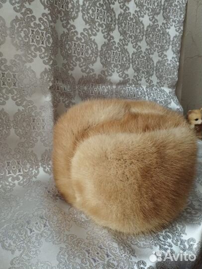Шапка норковая женская