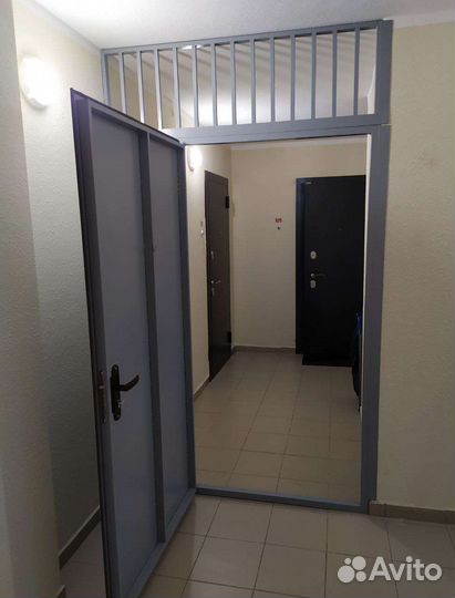 Дверь металлическая лестничная