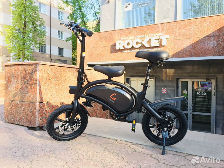 Электровел kugoo V1 с педалями