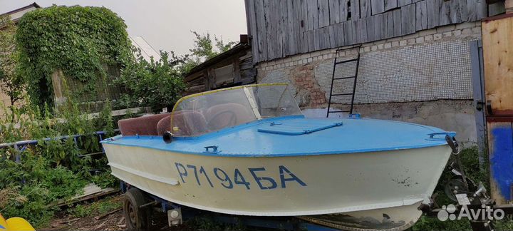 Моторная лодка прогресс с Мercury 40 л.с