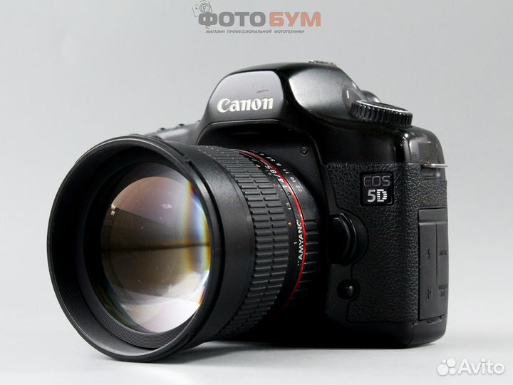 Canon 5D body + Samyang 85mm f1.4 (для Canon)