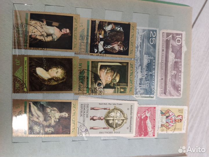 Почтовые марки СССР и иностранные