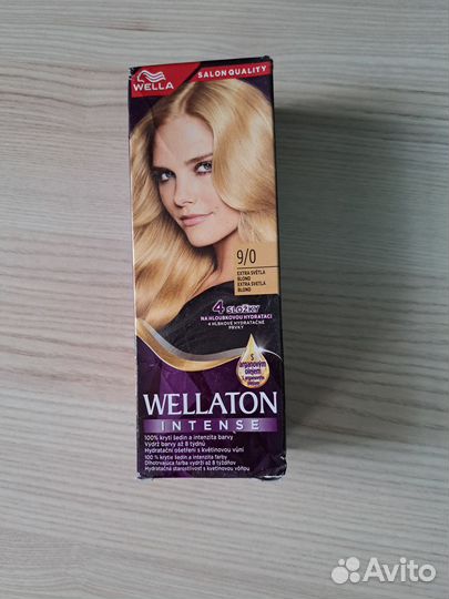 Краска для волос Wellaton 9/0