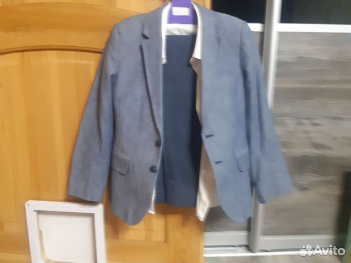 Костюм брюки/рубашка/пиджак 128