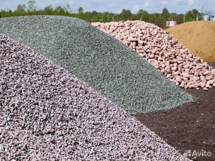 Щебень \ Земля гравийный для строительства от трех