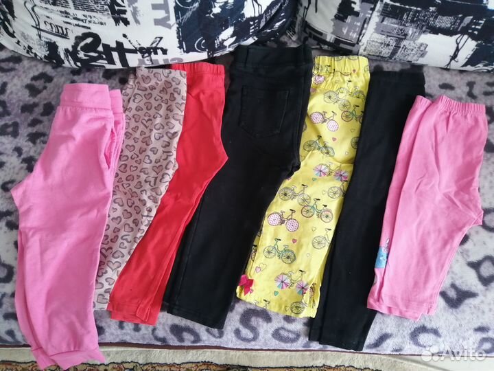 Вещи пакетом для девочки 74, 80-86