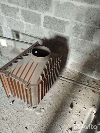 Каминная топка чугунная