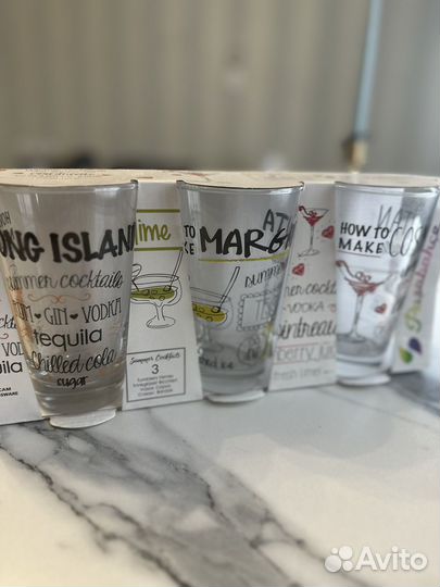 Бокалы для коктейлей