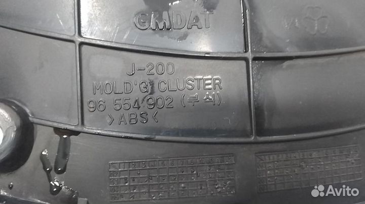 Накладка панели приборов Chevrolet Lacetti J200