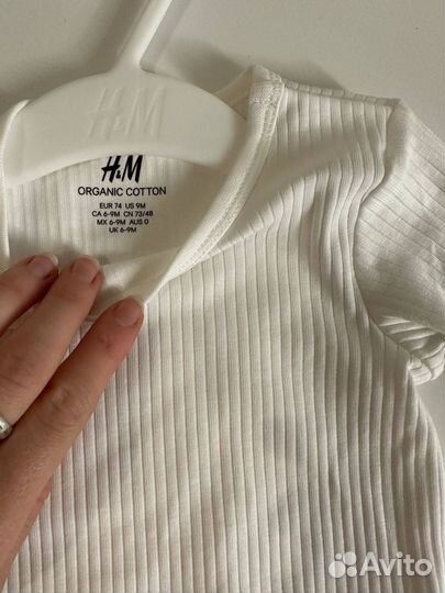 Боди H&M C&A новые 74/80