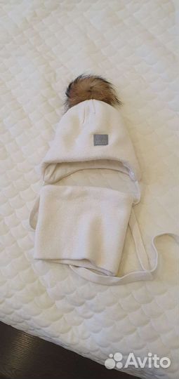 Комплект шапка, шарф