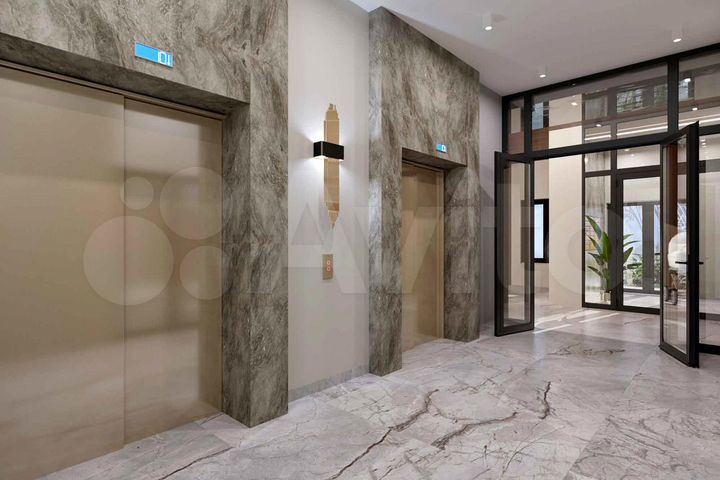 1-к. квартира, 50 м², 6/17 эт.