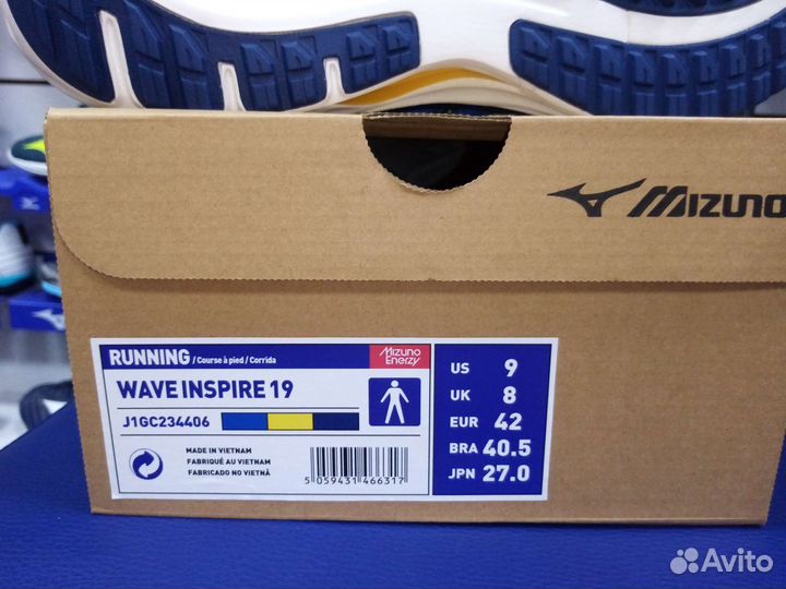 Кроссовки Mizuno Wave Inspire 19