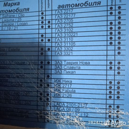 Брызговики универсальные