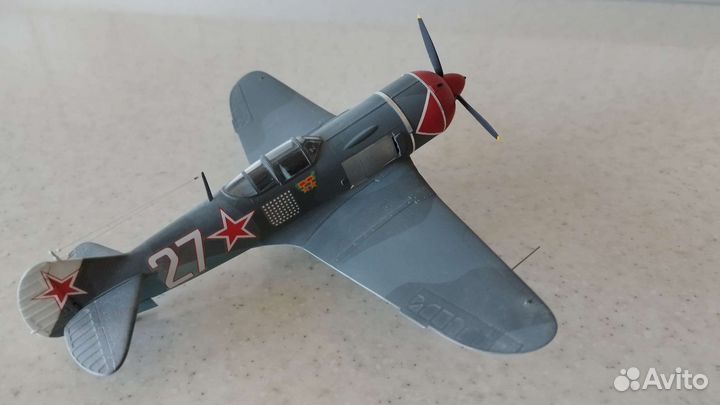 Модель истребителя Ла-5фн, масштаб 1:48